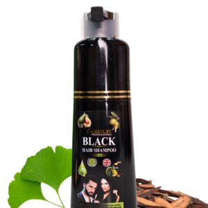 Yardlie Professional Black Hair Color Shampoo
